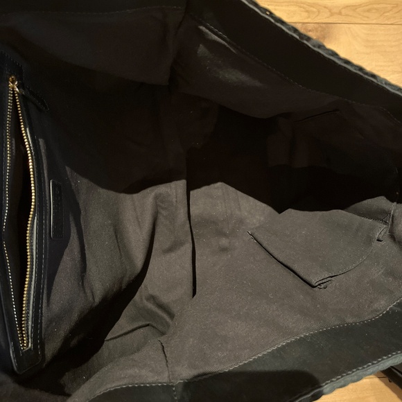 Quince Italian Leather Handwoven Tote - Picture 5 of 6